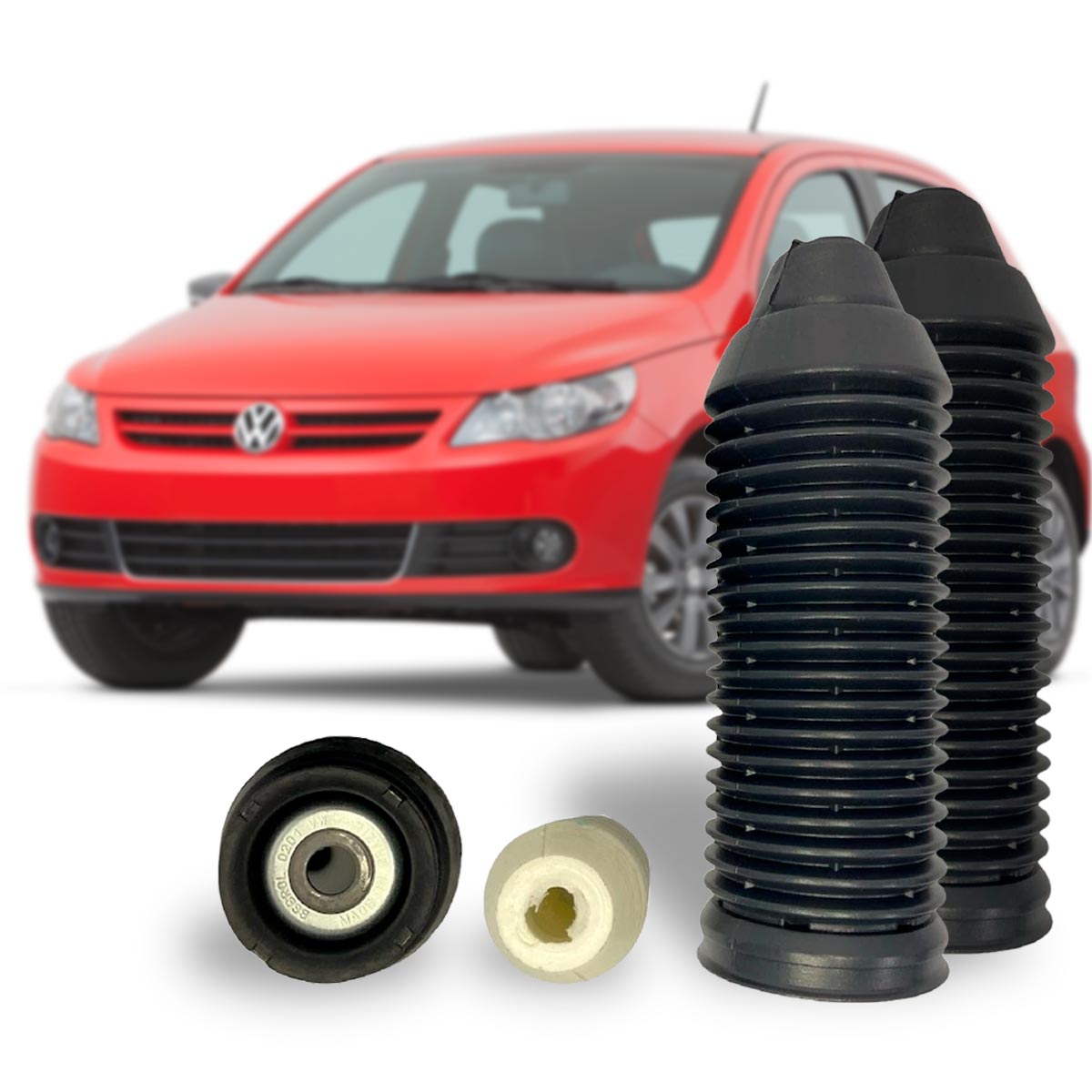 KIT AMORTECEDOR DIANT. COMPLETO VW GOL,VOYAGE 08GOLF 98 BORA